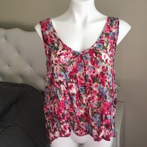 Floral print top